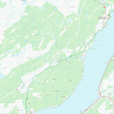 UK Topographic Maps Argyll and Bute (NN00) digital map