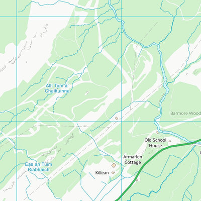 UK Topographic Maps Argyll and Bute (NN00) digital map