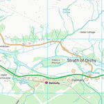 UK Topographic Maps Argyll and Bute (NN12) digital map