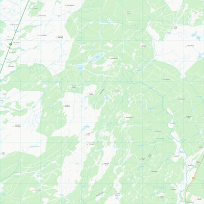 UK Topographic Maps Argyll and Bute (NR74) digital map