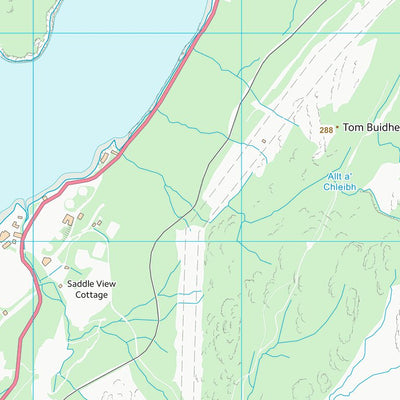 UK Topographic Maps Argyll and Bute (NS29) digital map