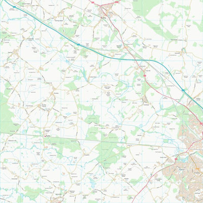 UK Topographic Maps Ashford District (B) (TQ94) digital map