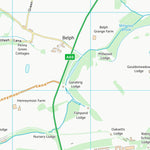 UK Topographic Maps Bassetlaw District (SK57) digital map