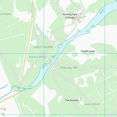 UK Topographic Maps Bassetlaw District (SK67) digital map