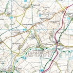 UK Topographic Maps Bathavon South Ward 1 (1:25,000) digital map