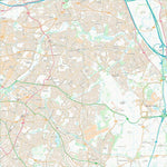 UK Topographic Maps Birmingham District (B) (SP18) digital map