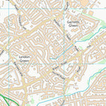 UK Topographic Maps Birmingham District (B) (SP18) digital map