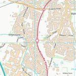 UK Topographic Maps Blaby District (SP59) digital map