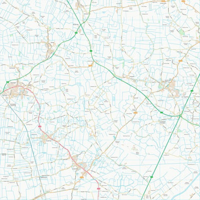 UK Topographic Maps Boston District (B) (TF23) digital map