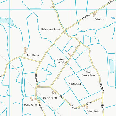 UK Topographic Maps Boston District (B) (TF23) digital map