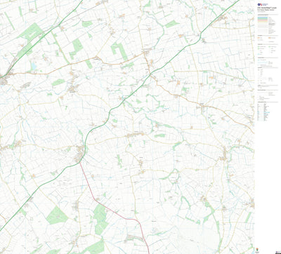 UK Topographic Maps Bothel and Wharrels Ward 4 (1:10,000) digital map