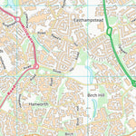 UK Topographic Maps Bracknell Forest (B) (SU86) digital map