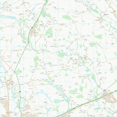 UK Topographic Maps Braintree District (TL71) digital map