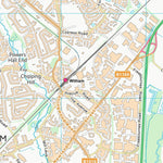 UK Topographic Maps Braintree District (TL81) digital map