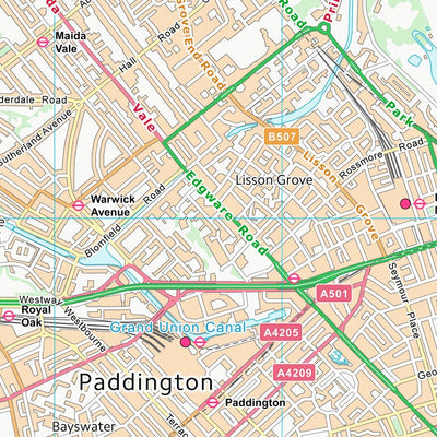 UK Topographic Maps Brent London Boro (TQ28) digital map