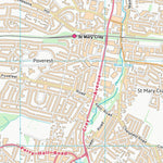 UK Topographic Maps Bromley London Boro (TQ46) digital map