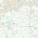 UK Topographic Maps Bromsgrove District (SP07) digital map