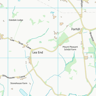 UK Topographic Maps Bromsgrove District (SP07) digital map