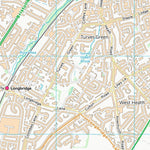 UK Topographic Maps Bromsgrove District (SP07) digital map