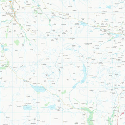 UK Topographic Maps Calderdale District (B) (SD93) digital map