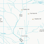 UK Topographic Maps Calderdale District (B) (SD93) digital map