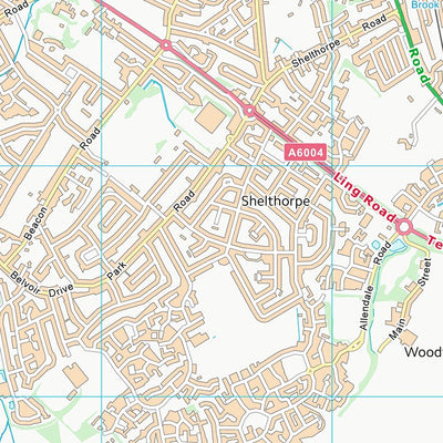 UK Topographic Maps Charnwood District (B) (SK51) digital map