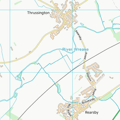 UK Topographic Maps Charnwood District (B) (SK61) digital map