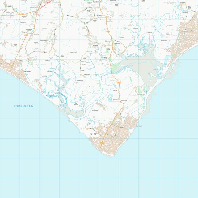 Chichester District (SZ89) Map by UK Topographic Maps | Avenza Maps