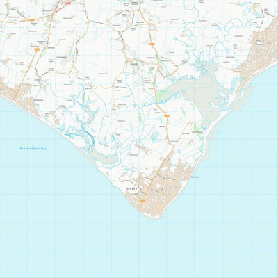 UK Topographic Maps Chichester District (SZ89) digital map