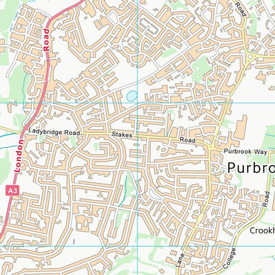 UK Topographic Maps City of Portsmouth (B) (SU60) digital map