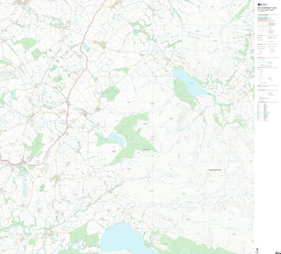 UK Topographic Maps Cleator Moor East and Frizington Ward 2 (1:10,000) digital map