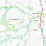 UK Topographic Maps Conwy - Conwy (SH86) digital map