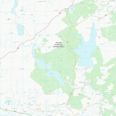UK Topographic Maps Conwy - Conwy (SH95) digital map