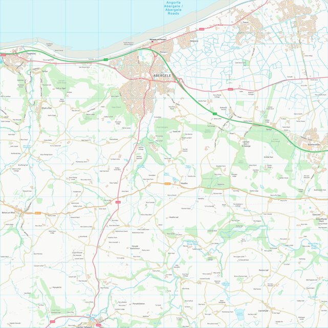 Conwy - Conwy (SH97) Map by UK Topographic Maps | Avenza Maps