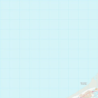 UK Topographic Maps Conwy - Conwy (SH98) digital map