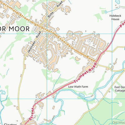 UK Topographic Maps Copeland District (B) (NY01) digital map