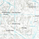 UK Topographic Maps Copeland District (B) (NY20) digital map