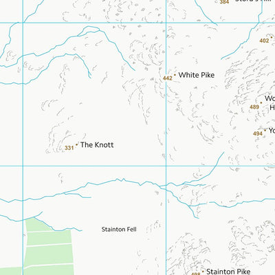 UK Topographic Maps Copeland District (B) (SD19) digital map