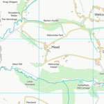 UK Topographic Maps Cornwall (SS21) digital map