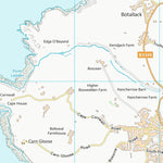 UK Topographic Maps Cornwall (SW33) digital map
