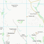UK Topographic Maps Cornwall (SW43) digital map