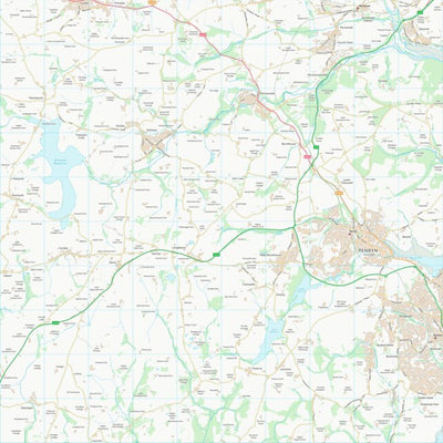 UK Topographic Maps Cornwall (SW73) digital map