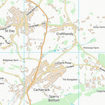 UK Topographic Maps Cornwall (SW74) digital map