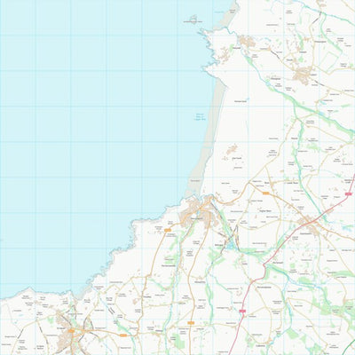 UK Topographic Maps Cornwall (SW75) digital map