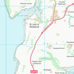 UK Topographic Maps Cornwall (SW83) digital map