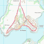 UK Topographic Maps Cornwall (SW83) digital map
