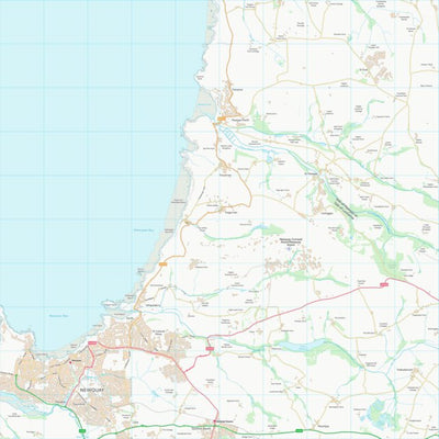 UK Topographic Maps Cornwall (SW86) digital map