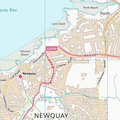 UK Topographic Maps Cornwall (SW86) digital map