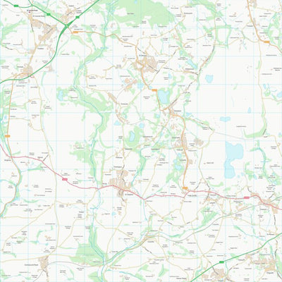 UK Topographic Maps Cornwall (SW95) digital map