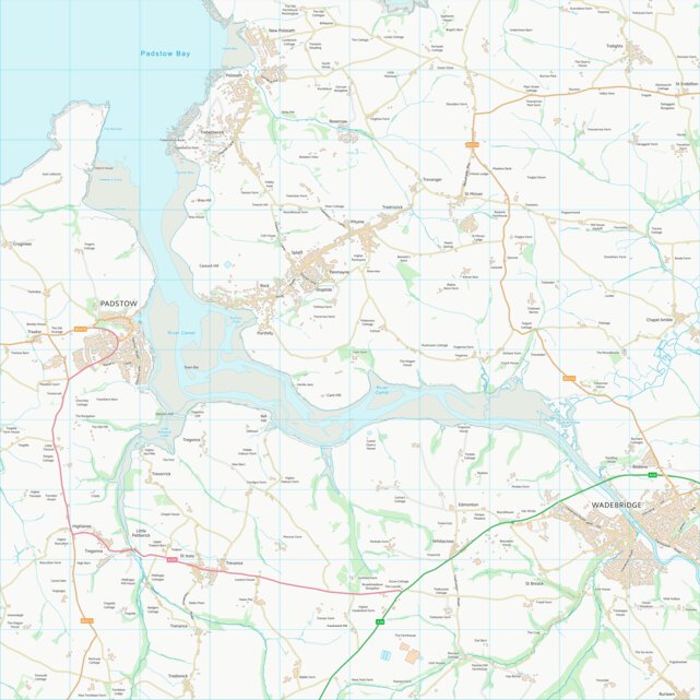 Cornwall (SW97) Map by UK Topographic Maps | Avenza Maps
